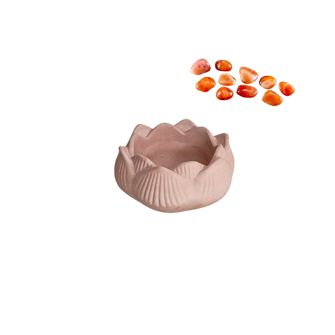 Flor de Lótus - Terracotta