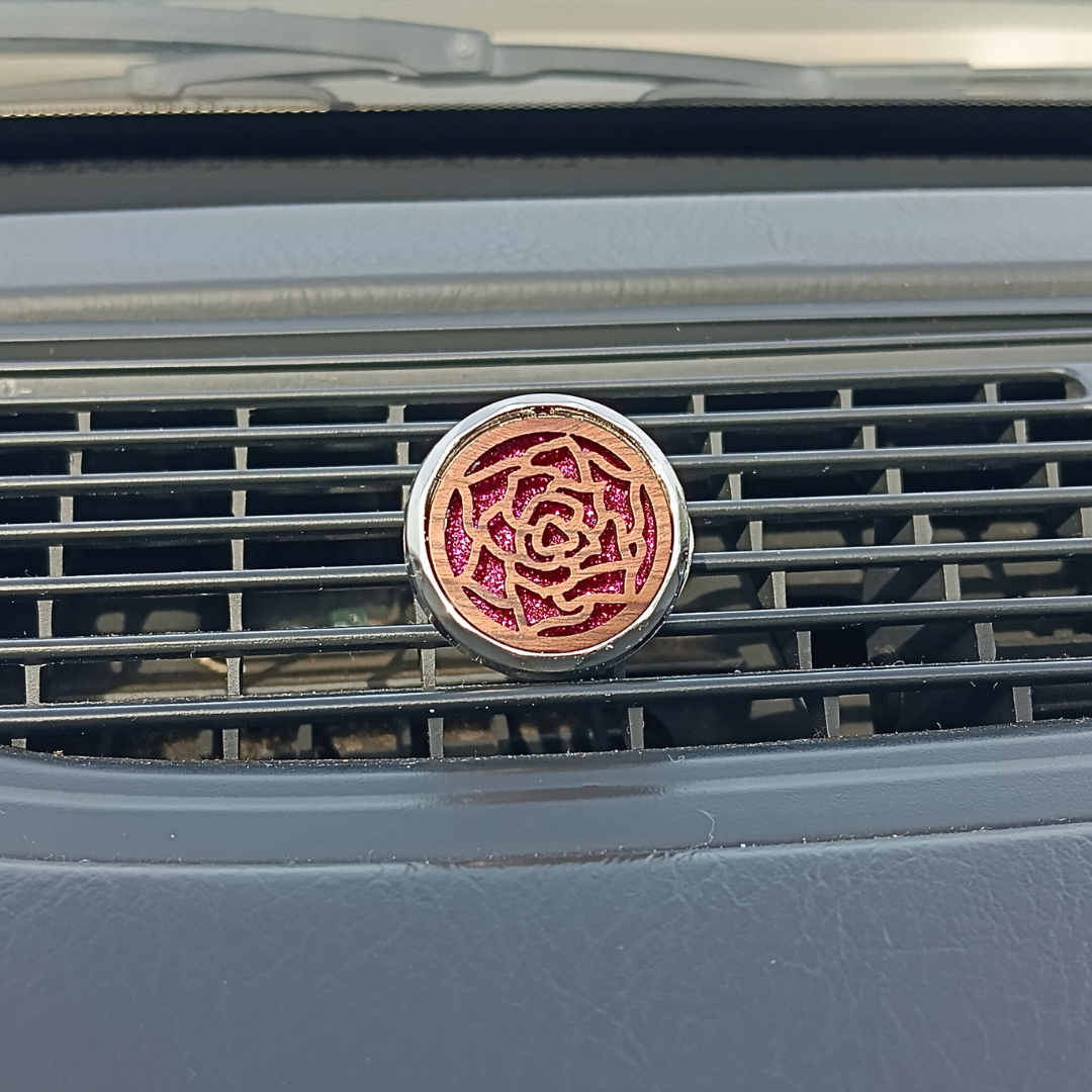 Difusor de Aromaterapia para o Carro - Rosa