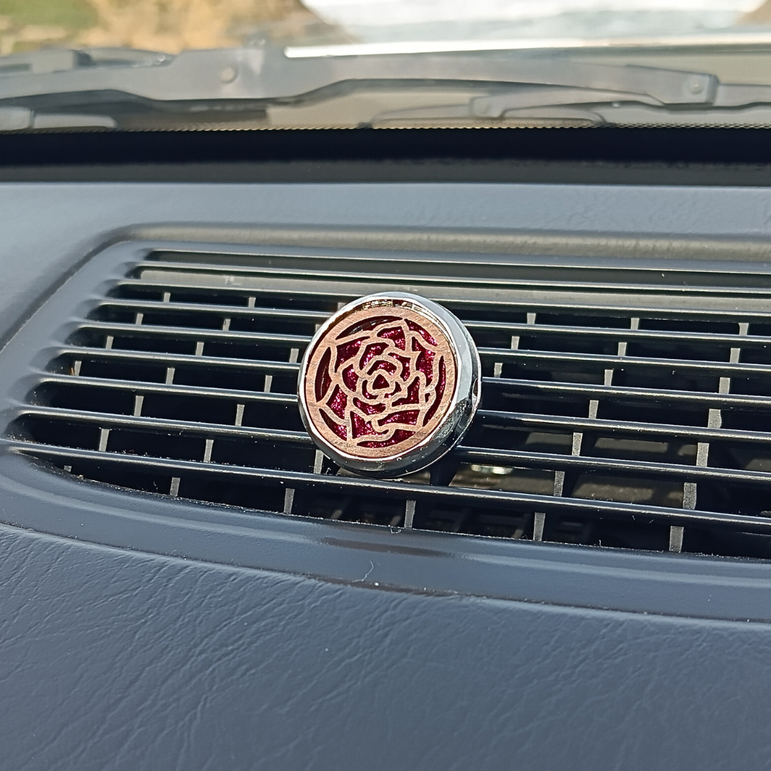 Difusor de Aromaterapia para o Carro - Rosa