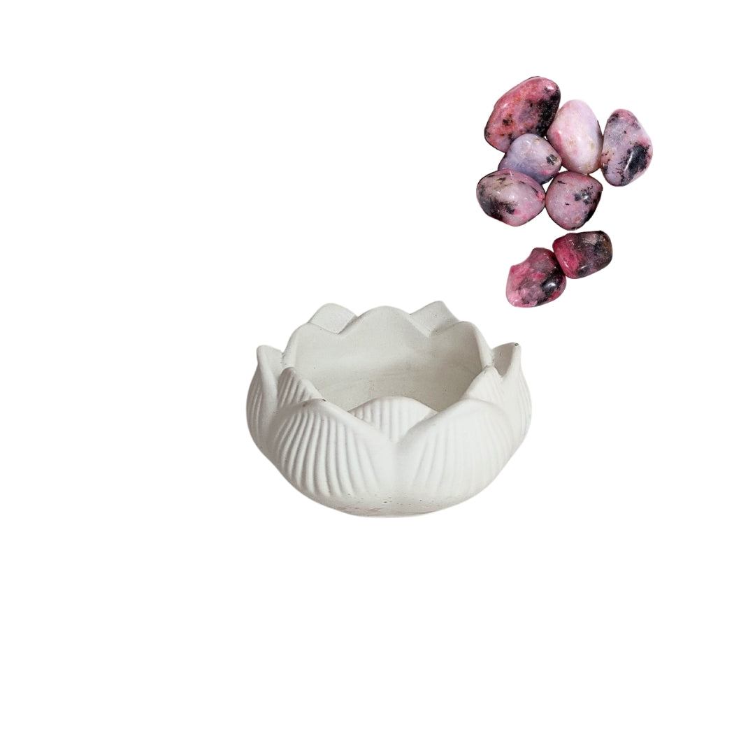 Flor de Lótus - Branco