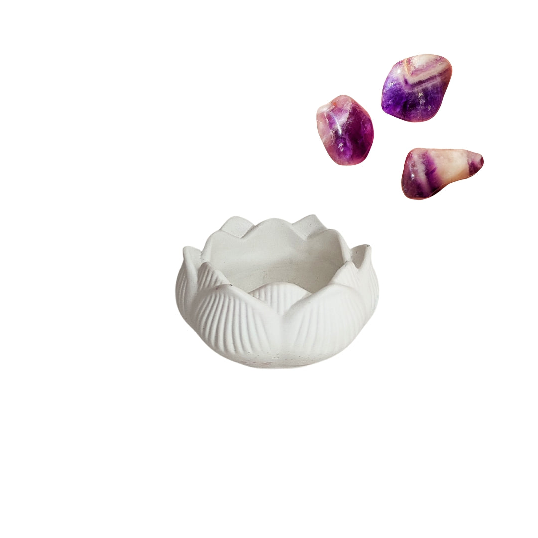 Flor de Lótus - Branco