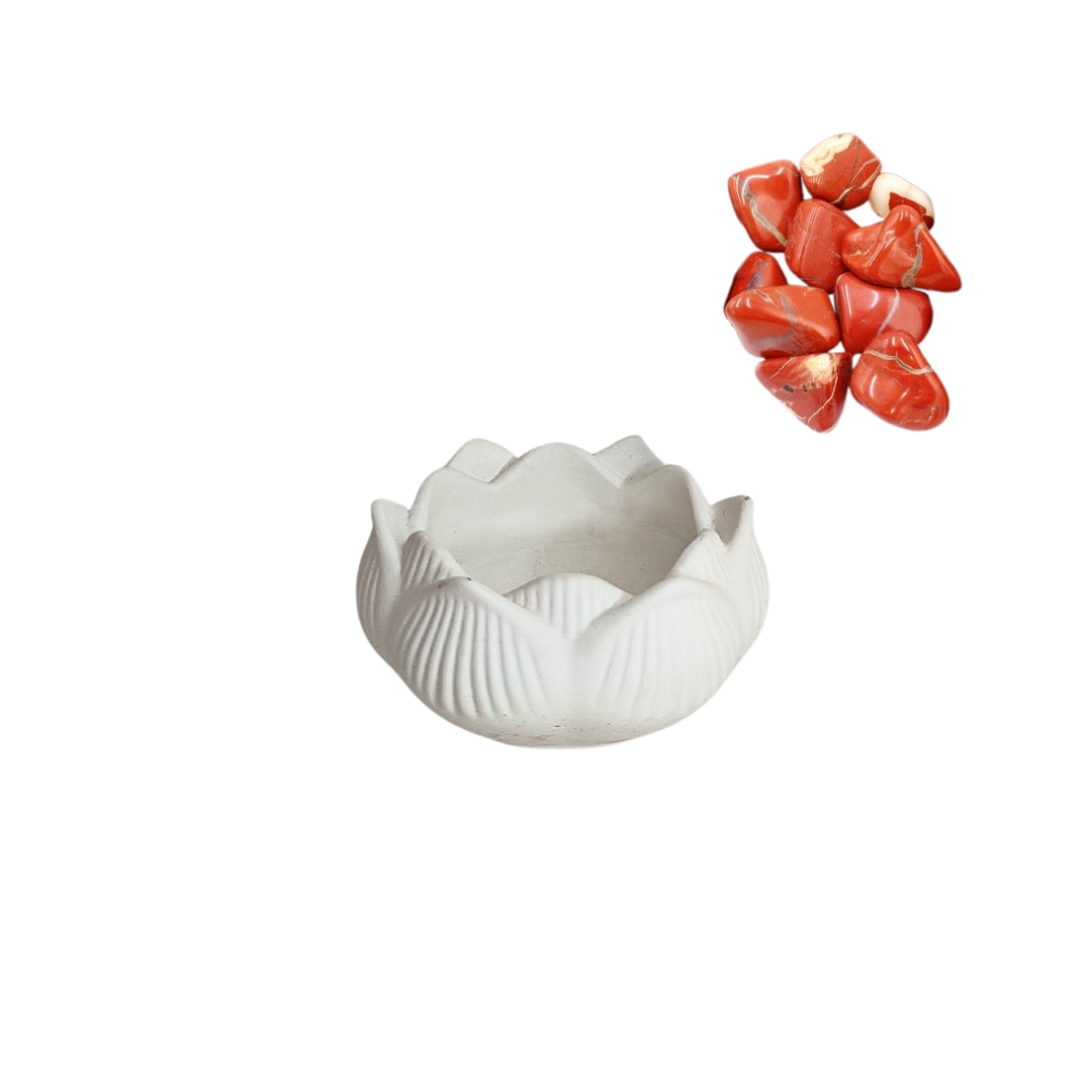 Flor de Lótus - Branco