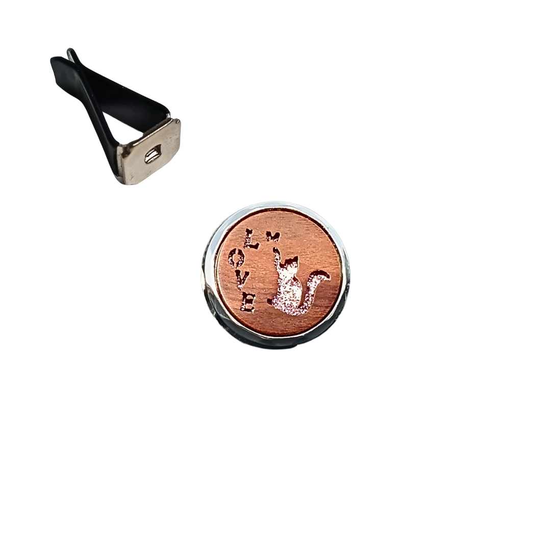 Difusor de Aromaterapia para o Carro - Love Gato