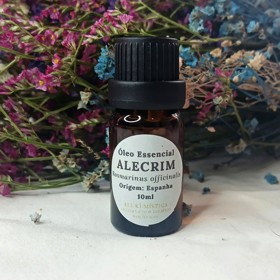 Óleo Essencial de Alecrim (Rosmarinus Officinalis) - 10ml