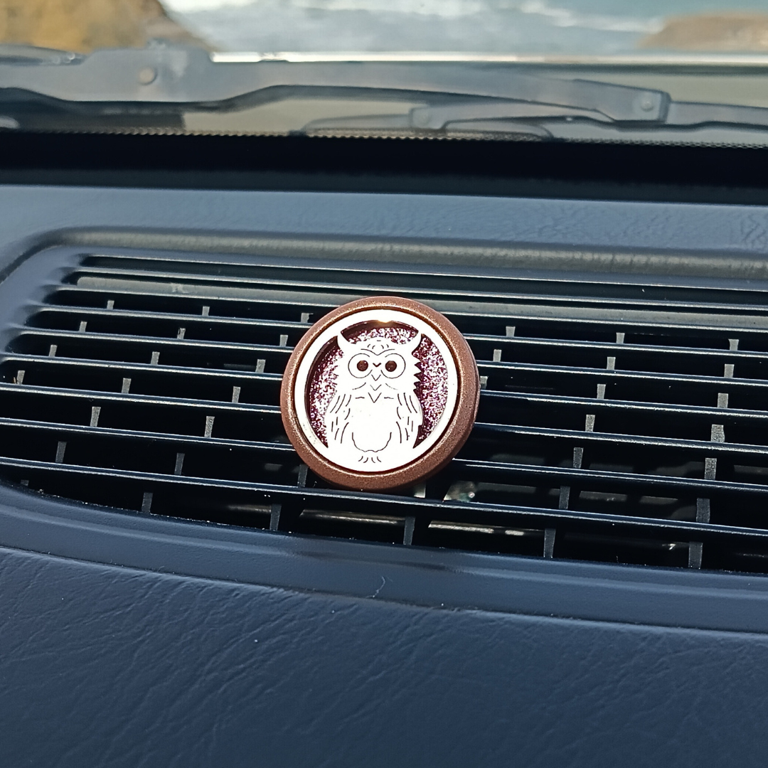 Difusor de Aromaterapia para o Carro - Coruja