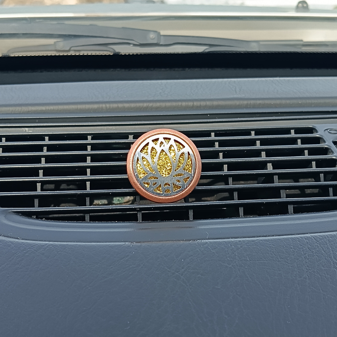 Difusor de Aromaterapia para o Carro - Flor de Lótus