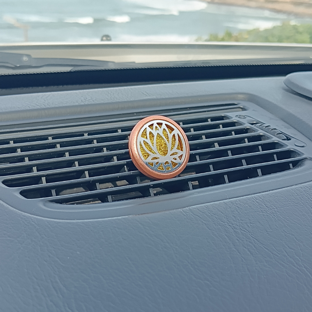 Difusor de Aromaterapia para o Carro - Flor de Lótus