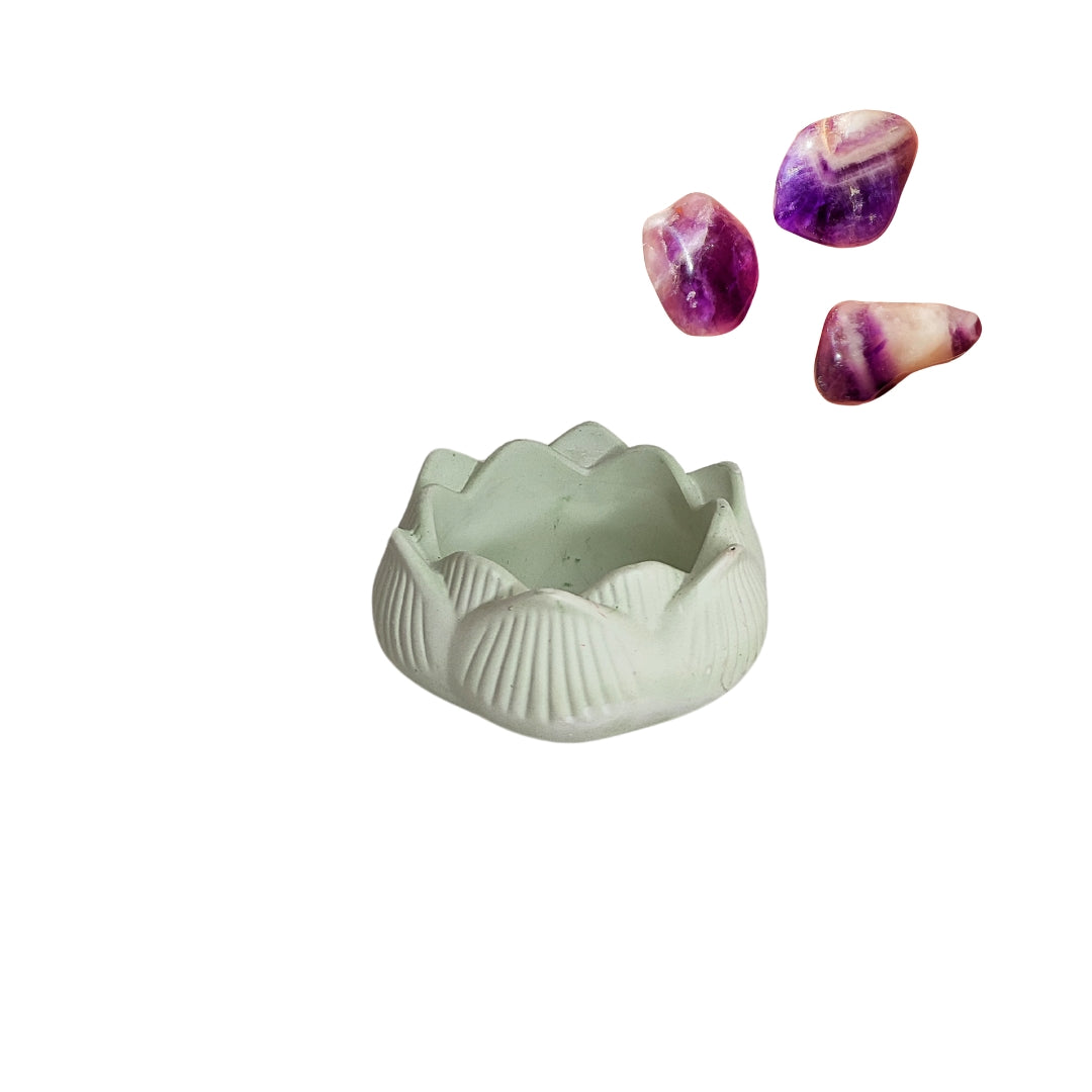 Flor de Lótus - Verde
