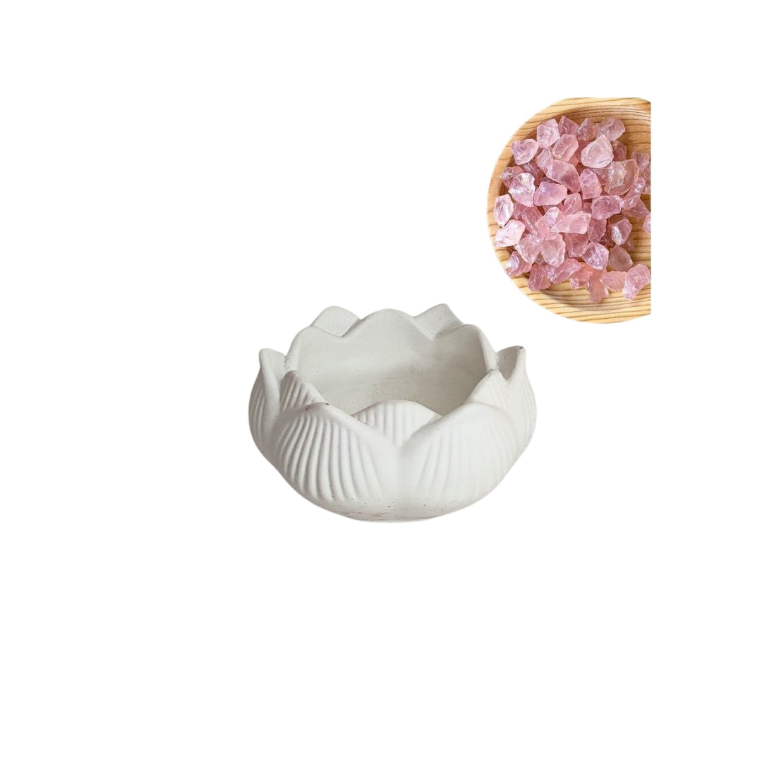 Flor de Lótus - Branco