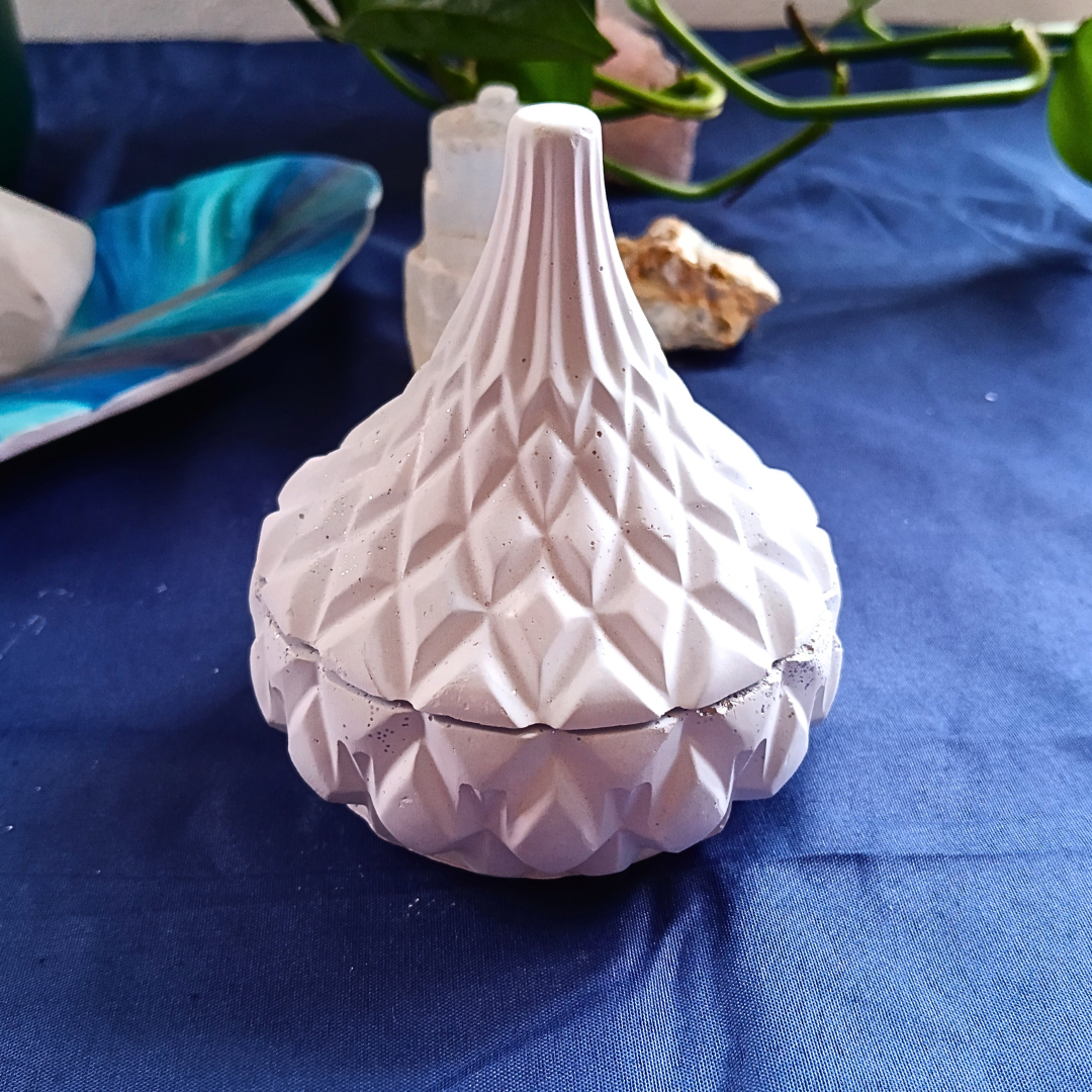 Vela Tagine com Óleo Essencial de Eucalipto e Apatite Azul