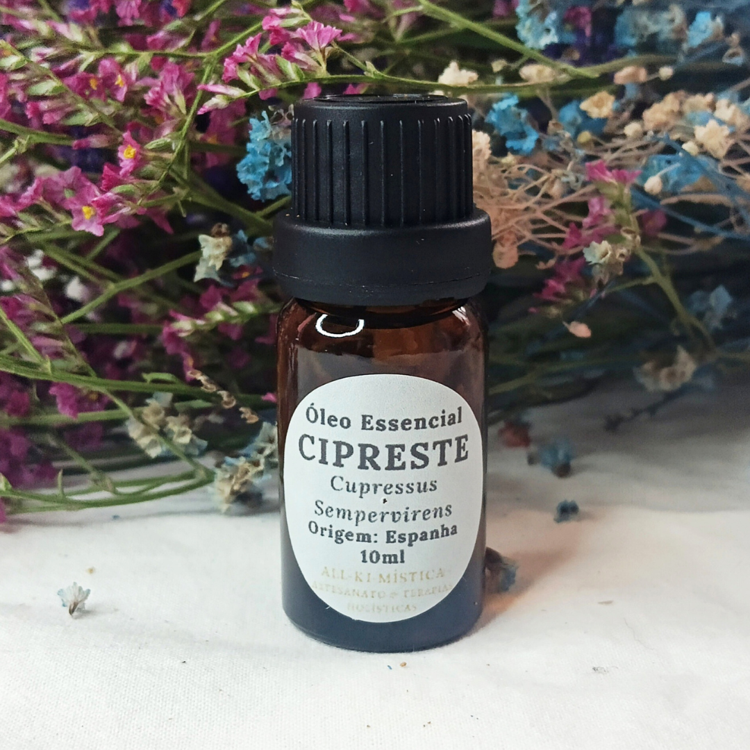Óleo Essencial de Cipreste (Cupressus Sempervirens) - 10ml