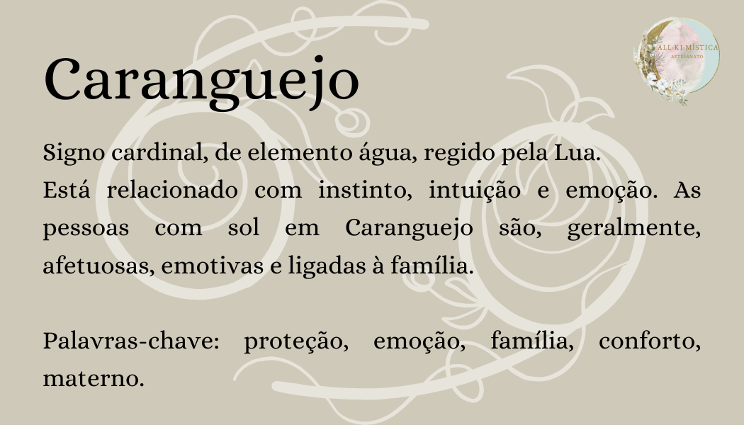 Vela Signo Caranguejo