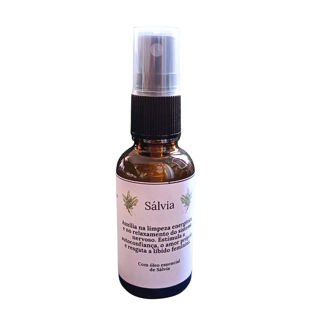Home Spray de Sálvia (Salvia Officinalis)
