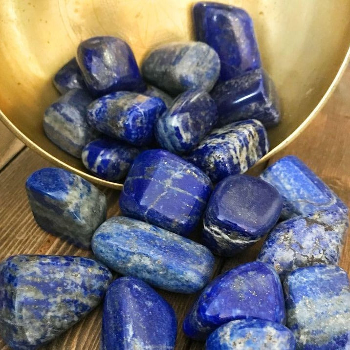 Vela Baunilha em base Tagine com Lápis-Lazúli