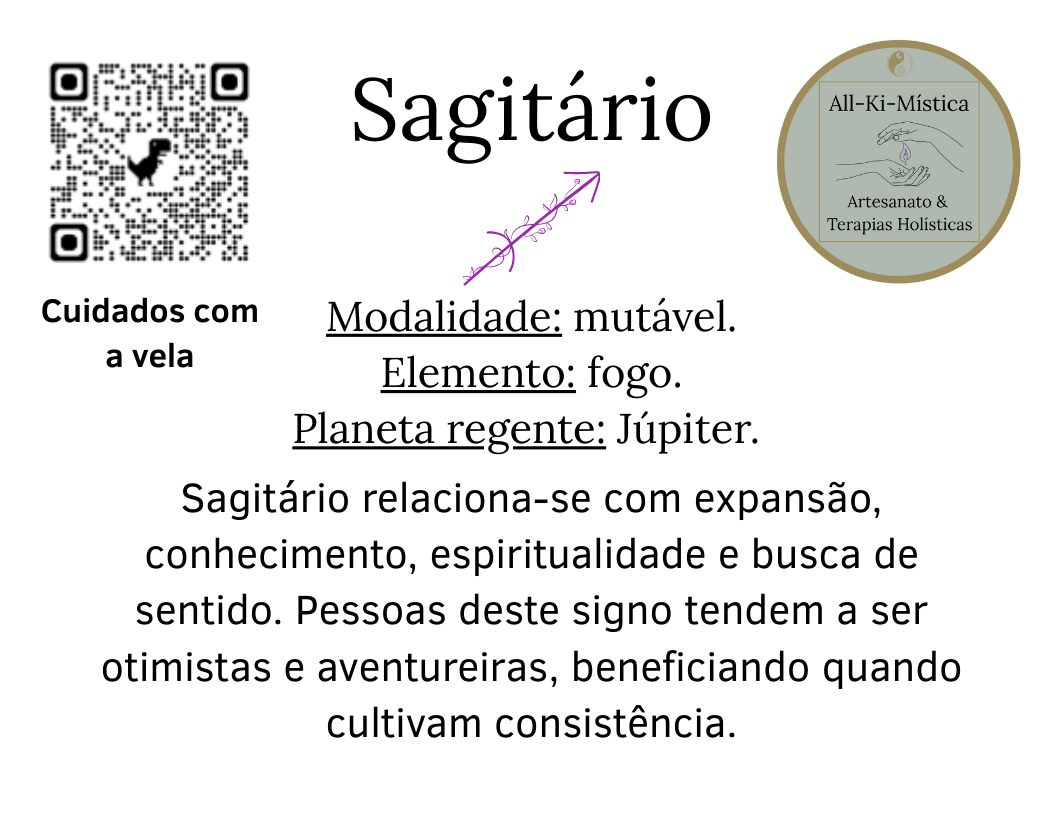 Vela Signo Sagitário