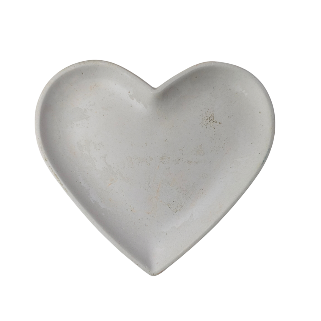 Conjunto Vela Gengibre e Eucalipto em base Coração com Pedra da Lua