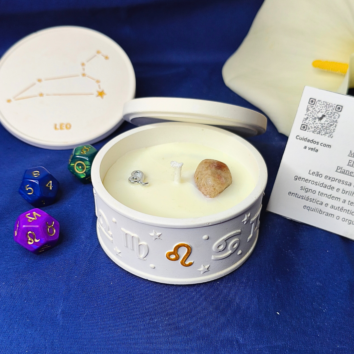 Vela Signo Leão