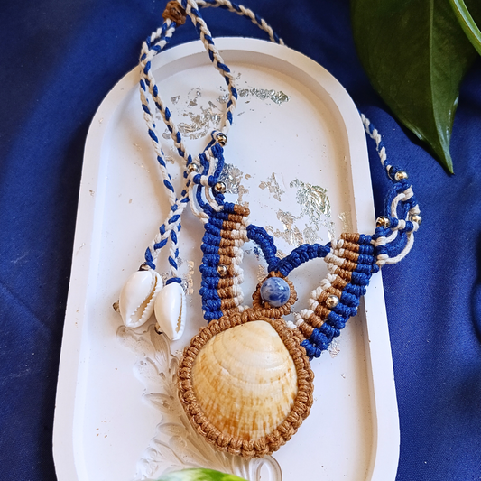 Colar Tricolor com Sodalite