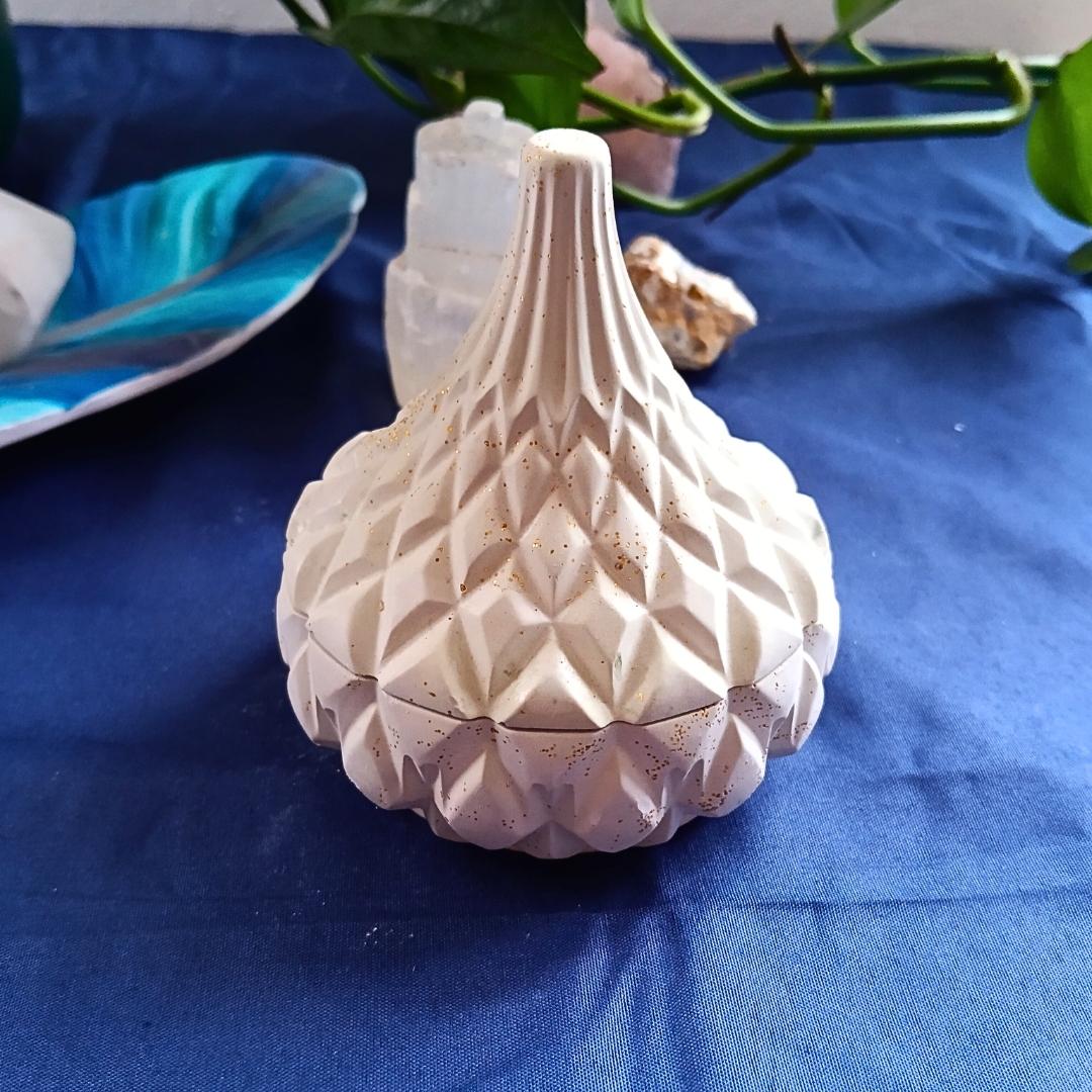 Vela Tagine com Óleo Essencial de Hortelã Pimenta e Prehnite
